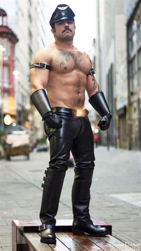 Leather Cops Leather Fashion Men Mens Leather Pants Leather Gear Mens Leather Boots Black