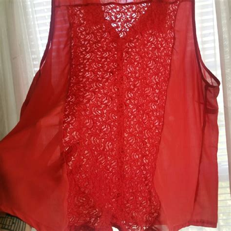 tops cute sheer top with lace poshmark
