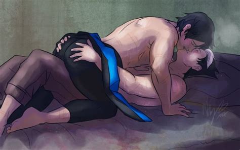 Dick Grayson Kissing Jason Todd Dick Grayson Erotic Pics