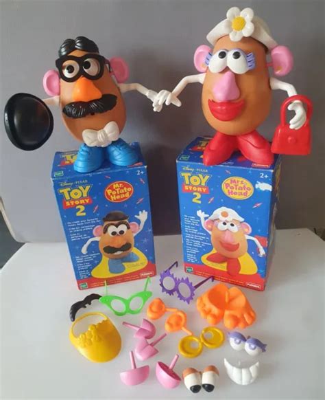 Hasbro Toy Story 2 Mr And Mrs Potato Head Toy Figures Boxed Playskool