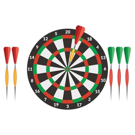 Throwing Darts Illustrations Royalty Free Vector Graphics And Clip Art