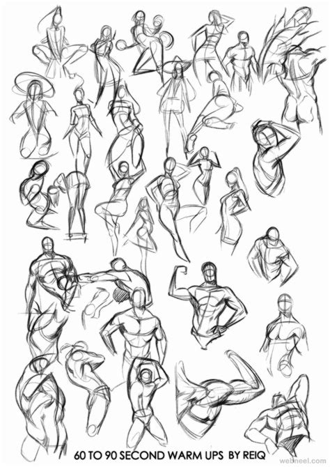 26 Beautiful Life Drawing and Figure Drawing artworks - Learn from top