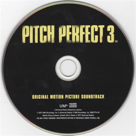 Read scene descriptions after the film plays at the cinema. Encarte: Pitch Perfect 3 (Original Motion Picture ...