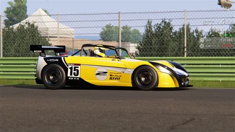 Assetto Corsa Srs Lotus Eleven Gt Race Vallelunga Classic Youtube