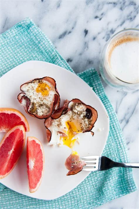 Baked Ham And Egg Cups Breakfast For Dinner