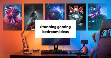 30 Stunning Gaming Bedroom Ideas In 2023 Displate Blog