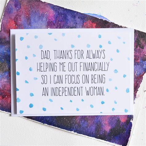 Maybe you would like to learn more about one of these? funny dad quote card polka dot by philly & brit | notonthehighstreet.com