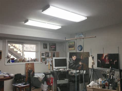 Terry Strickland Art Correct Lighting For An Artists Studio