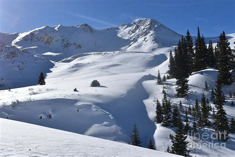 Snow Covered Mountain Peaks Photograph By Tonya Hance Fine Art America