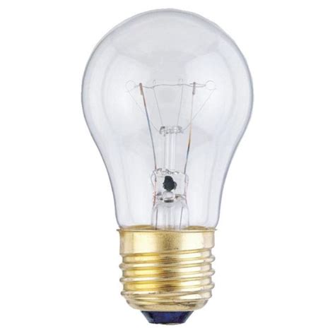 Widely used in a variety of applications such as household, commercial, decorative and portable lighting; Westinghouse A15 15 Watt Medium Base Incandescent Lamp