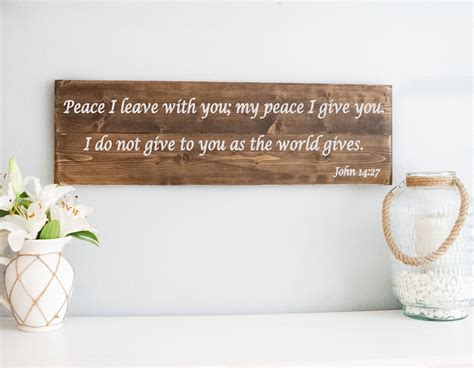 Personalized Bible Verse Wood Sign Custom Scripture Wall Décor