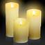 18cm Flickabright LED Real Wax Drip Candle