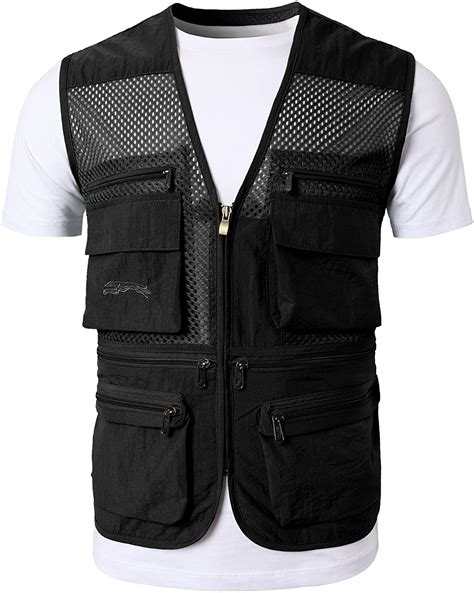 H2h Mens Active Work Utility Hunting Travels Sports Mesh Vest With