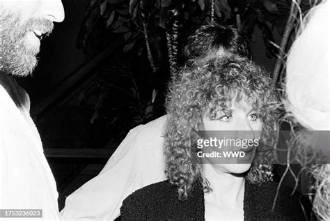 Barbra Streisand Attends A Party At The Beverly Hills California