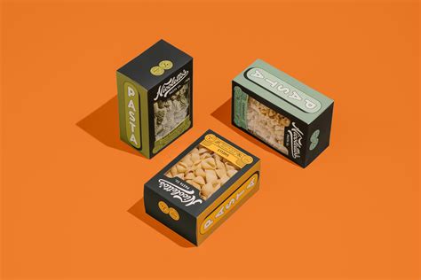 Nicolettos Pasta Packaging Is Classically Italian Dieline Design