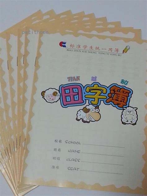 Chinese Character Exercise Workbook Practice Writing Chinese Pen Pencil