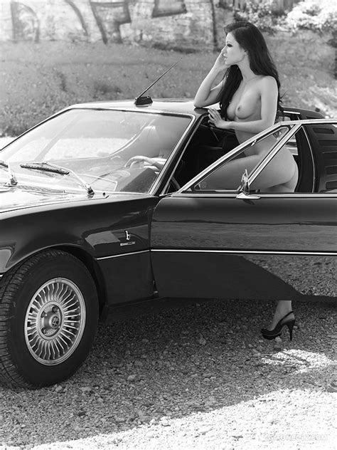 Melisa Mendiny Erotic Naked Alfa Romeo Montreal By Simon Bolz