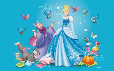 Cinderella Disney Princess And Fairy Godmother Images For Desktop