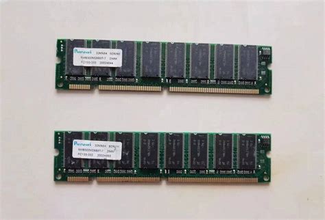 512mb 2pcs 256mb Pc133 133mhz 168 Pin Sdr Sdram Dimm Non Ecc Desktop