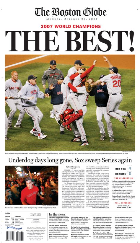 Последние твиты от boston globe sports (@bglobesports). boston globe sports front page