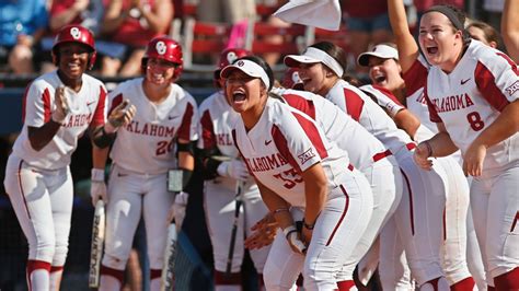 Oklahoma wins the women's college world series. 2018 NCAA softball tournament schedule, results