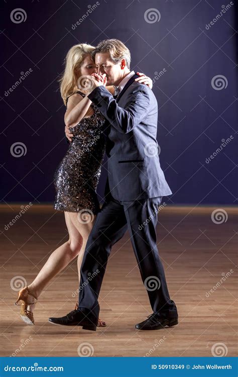 Tango Dancers Stock Image Image Of Dance Couple Action 50910349