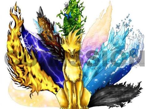 Take A Look At These Spectacular Elemental Wolves Fantasy Creatures