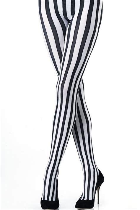 Two Toned Vertical Stripes Tights Striped Tights Vertical Stripes Tights