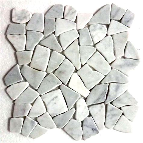 Super White Stone Mosaic Tile Subway Tile Outlet