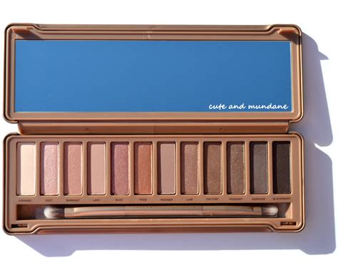 Cute And Mundane Urban Decay Naked Eyeshadow Palette Review Swatches