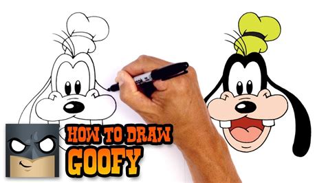 How To Draw Goofy Disney Youtube