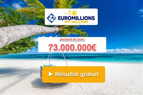 Résultat Euromillions My Million ce mardi 11 juillet 2023 tirage en ligne