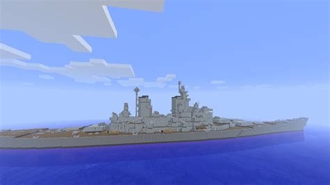 Iowa Class Battleship Minecraft Project