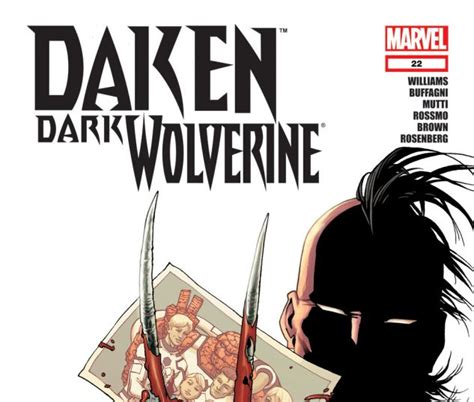 Daken Dark Wolverine 2010 22 Comic Issues Marvel