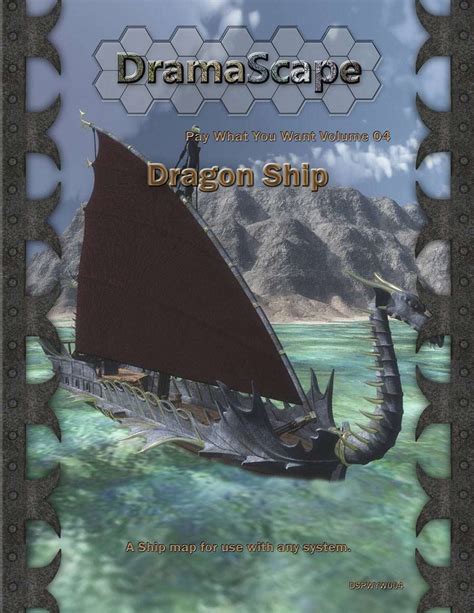 Dragon Ship Dramascape Fantasy