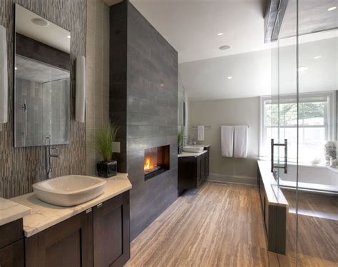 Bathroom Fireplace Bathroom Design Ideas