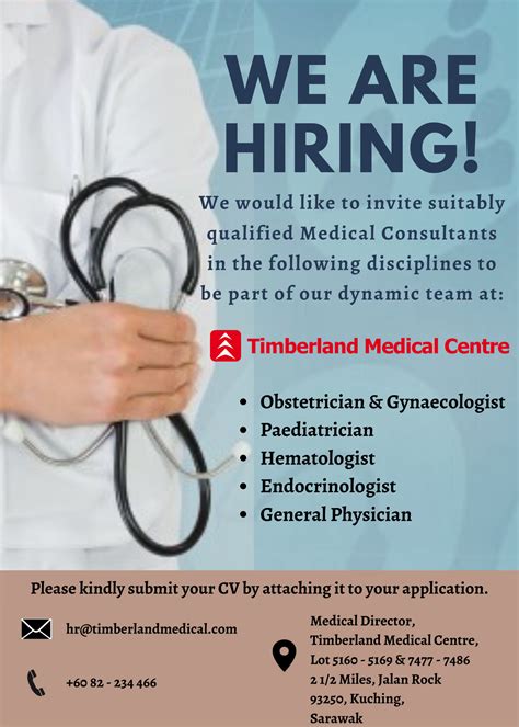 Located in the heart of miami beach, overlooking the breathtaking intracoastal waterway, mount sinai medical center is dedicated to providing exceptional health care to our diverse. Careers and Vacancies at Timberland Medical Centre Private ...