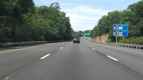 Middlesex Freeway Interstate 287 Exits 33 To 39 Northbound Youtube