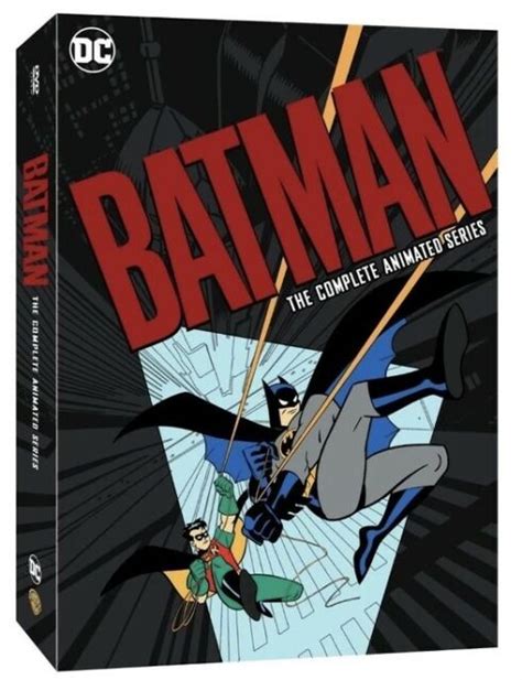 Batman The Animated Series Dvd 2019 12 Disc Set For Sale Online Ebay