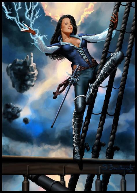 Swashbucklers Of The Seven Skies By Sbraithwaite On Deviantart Pirate Woman Pirate Art