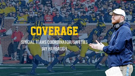 Jay Harbaugh Developing Effective Coverage For Punt And Kick Off