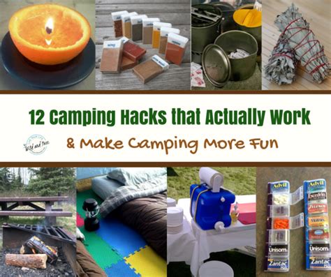 12 Camping Hacks That Actually Work And Make Camping More Fun