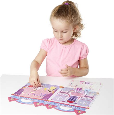 Puffy Stickers Play Set Princess Toms Toys