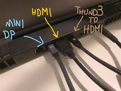 Cables To Connect Alienware 17 R4 To 3 Monitors Description In The