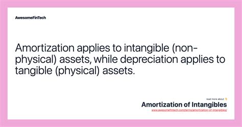 Amortization Of Intangibles Awesomefintech Blog