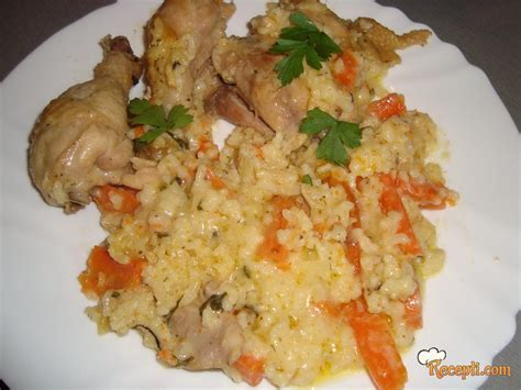 Piletina sa rižom Recepti com