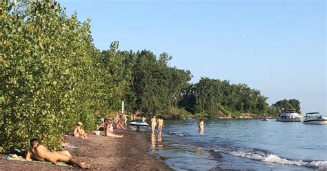 Hanlans Point Is The Toronto Islands Famous Nude Beach