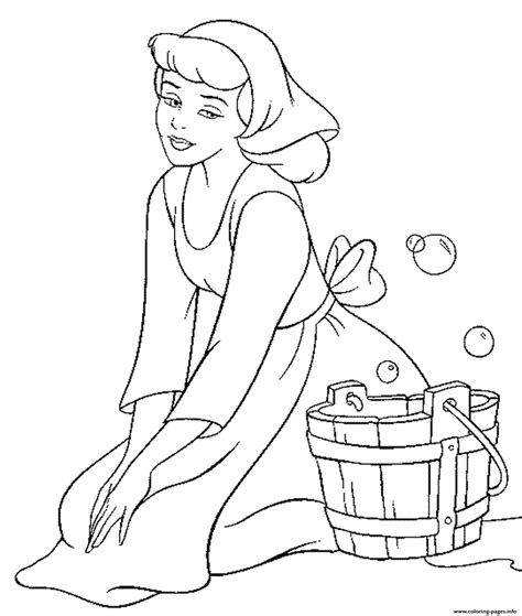 Cinderella castle coloring page + bonus florida bucket list planner pages! Princess Free Disney Cinderella For Kids6244 Coloring ...
