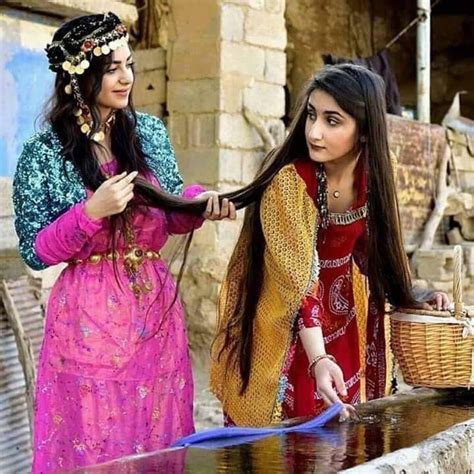 Pretty Kurdish Girls In Traditional Kurdish Dresses Kultur