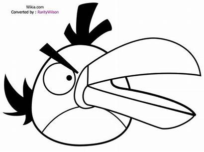 Coloring Angry Birds Pages Bird Character Printables